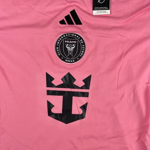 Leo Messi Inter Miami CF Men's Adidas XX-Large Pink Black Home Stadium Jersey - Picture 2 of 12